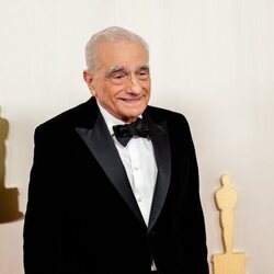 Martin Scorsese en la alfombra roja de los premios Oscar 2024