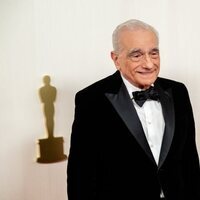 Martin Scorsese en la alfombra roja de los premios Oscar 2024