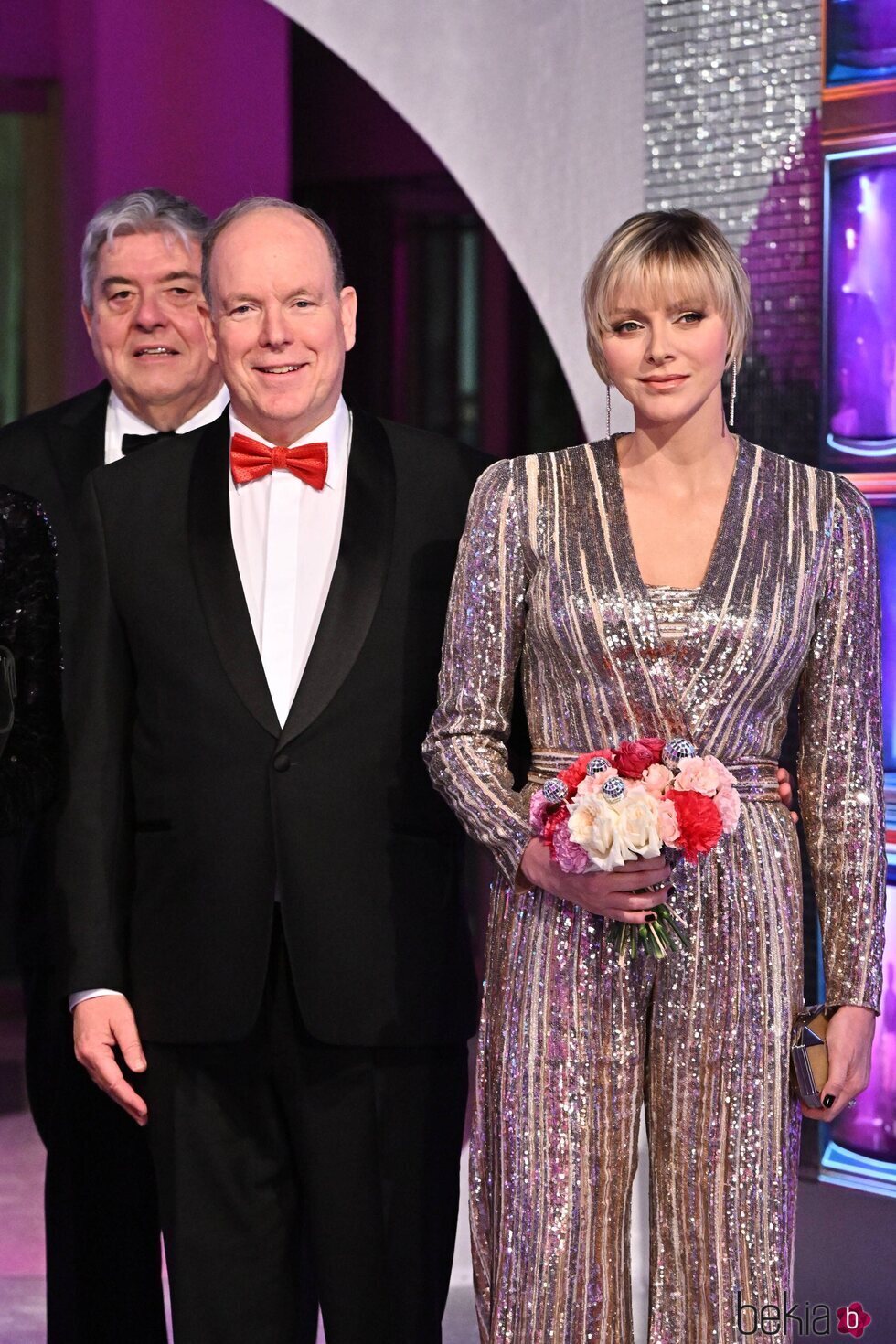 Alberto y Charlene de Mónaco en el Baile de la Rosa 2024
