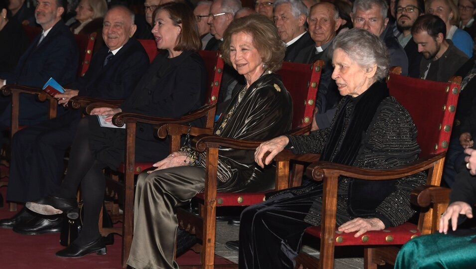 La Reina Sofía y su hermana, la Princesa Irene de Grecia, juntas en Mallorca