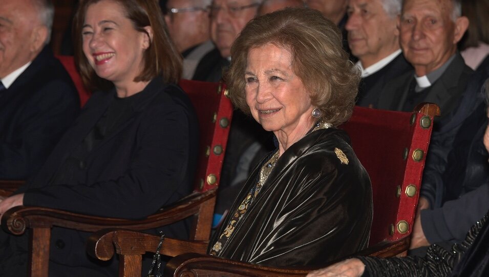 La Reina Sofía en el concierto anual de Pascua en Mallorca