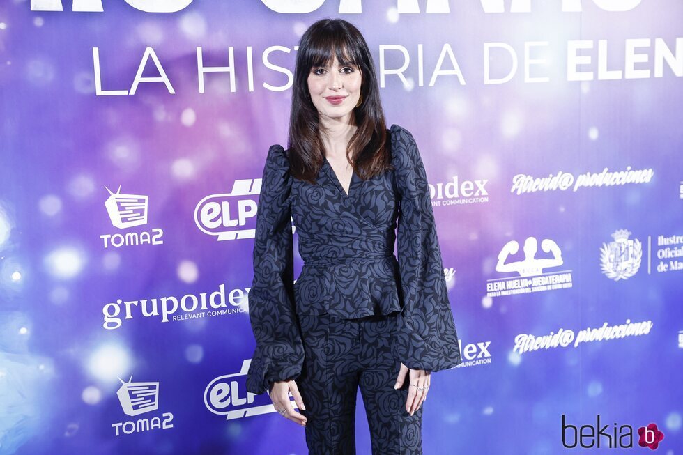 Emi Huelva en el estreno de la película documental 'Mis ganas ganan'