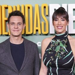 Christian Gálvez y Patricia Pardo en el estreno de la película 'Menudas piezas'