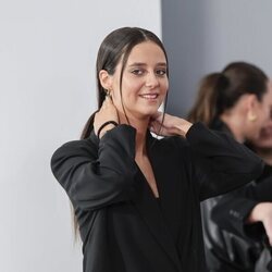 Victoria Federica sonríe en un evento de moda en Madrid