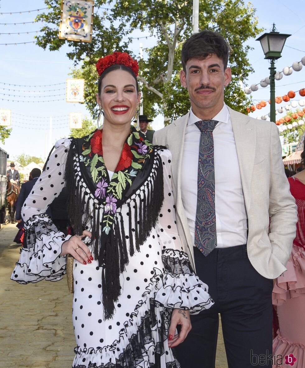 Jessica Bueno y Luitingo en la Feria de Abril de Sevilla 2024