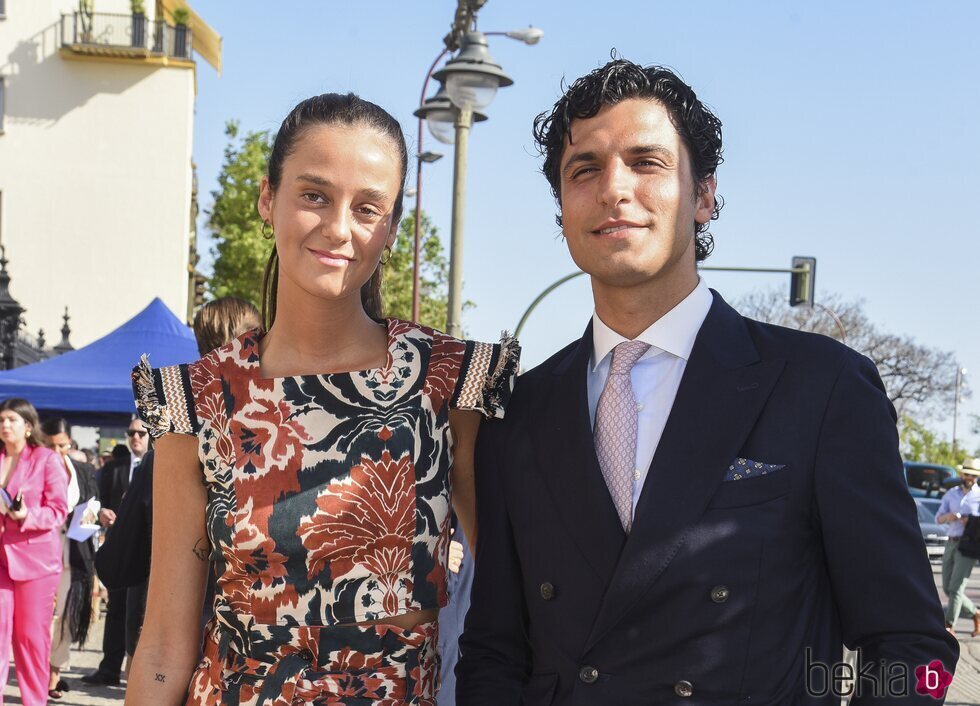 Victoria Federica y Tomás Paramo en la Feria de Abril de Sevilla 2024