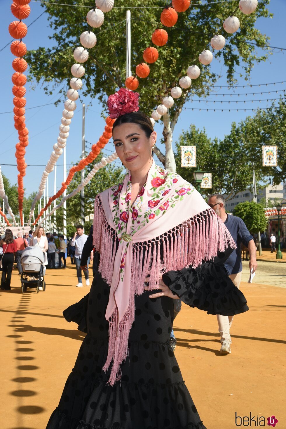 Anna Ferrer Padilla en la Feria de Abril de Sevilla 2024
