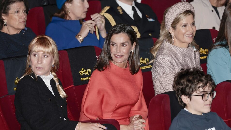La Reina Letizia y Máxima de Holanda en el Festival de Cine Español de Amsterdam