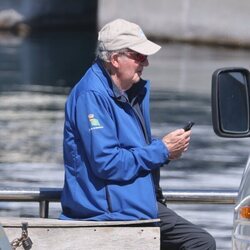 El Rey Juan Carlos, de nuevo en Sanxenxo para participar en unas regatas