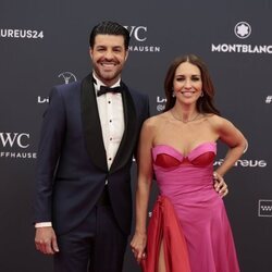 Miguel Torres y Paula Echevarría en los Premios Laureus 2024