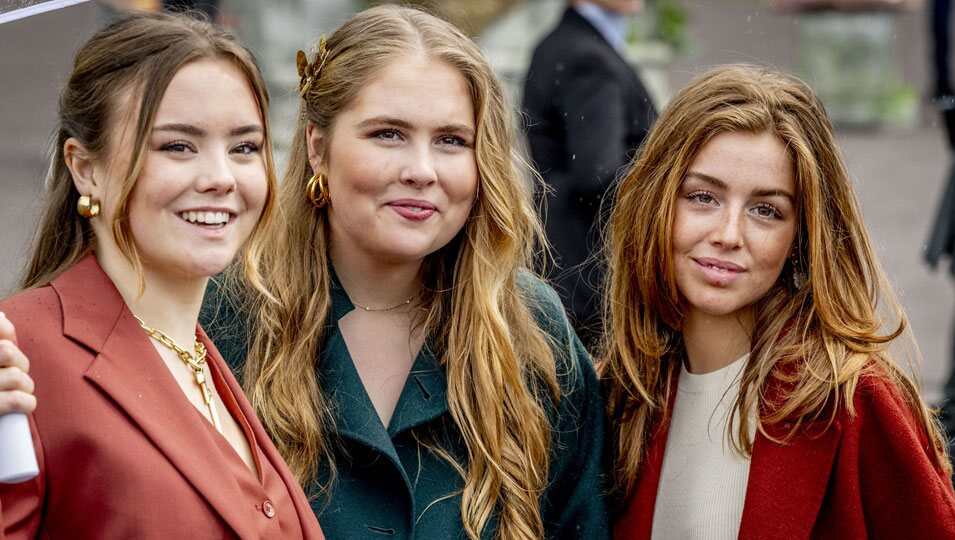 Ariane, Amalia y Alexia de Holanda en el Día del Rey 2024