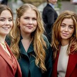 Ariane, Amalia y Alexia de Holanda en el Día del Rey 2024