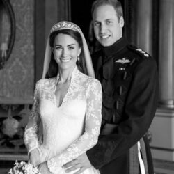 Retrato inédito del Príncipe Guillermo y Kate Middleton en su boda por el 13 aniversario