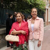 Celia y Amalia García Obregón en la boda de Javier García-Obregón y Eugenia Gil