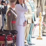 La Reina Letizia en la jura de bandera del Rey Felipe VI