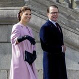 Victoria y Daniel de Suecia en la Visita de Estado de Federico y Mary de Dinamarca a Suecia