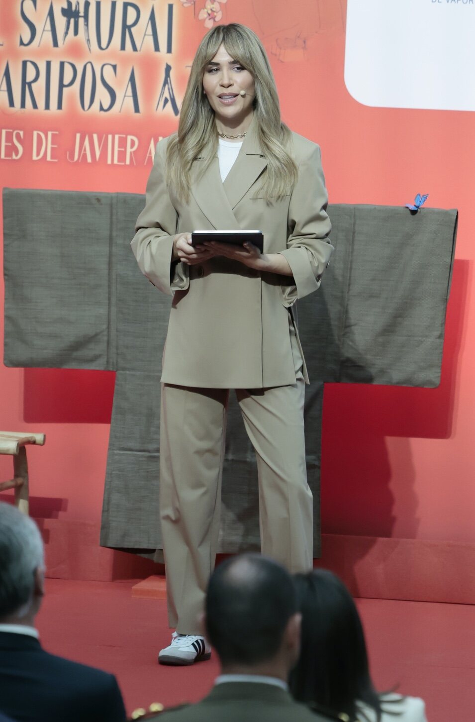 María Gómez, presentadora de los Premios SM de Literatura Infantil y Juvenil