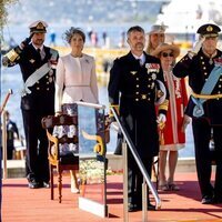 La Familia Real Noruega y Federico y Mary de Dinamarca en la Visita de Estado de los Reyes de Dinamarca a Noruega