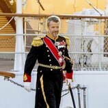 Federico de Dinamarca en la cena de gala por su Visita de Estado a Noruega
