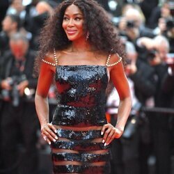 Naomi Campbell en la alfombra roja del Festival de Cine de Cannes 2024
