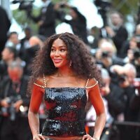 Naomi Campbell en la alfombra roja del Festival de Cine de Cannes 2024