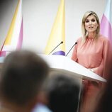 Máxima de Holanda en su discurso contra la homofobia y transfobia en el Foro IDAHOT+