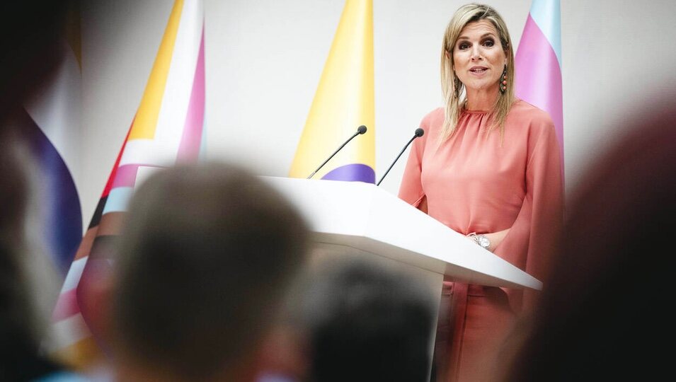 Máxima de Holanda en su discurso contra la homofobia y transfobia en el Foro IDAHOT+