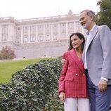 Retrato de los Reyes Felipe y Letizia por su 20 aniversario de boda