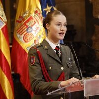 La Princesa Leonor en su discurso en la entrega de la Medalla de Aragón