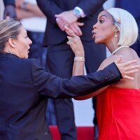 Kelly Rowland tiene un enfrentamiento con la seguridad en el Festival de Cannes 2024