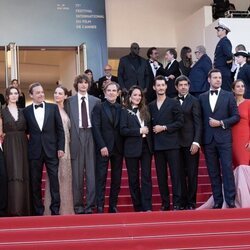 Dimitri Rassam y el reparto de 'Le Comte de Monte-Cristo' en el Festival de Cannes 2024