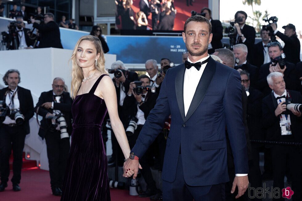 Pierre Casiraghi y Beatrice Borromeo en el estreno de 'Le Comte de Monte-Cristo' en el Festival de Cannes 2024