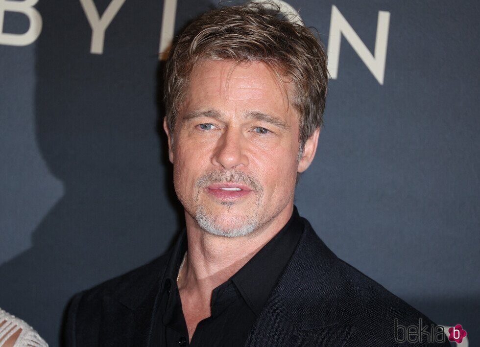 Brad Pitt en el estreno de 'Babylon' en París