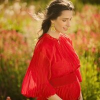 Rajwa de Jordania embarazada