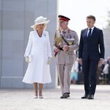 Los Reyes Carlos y Camilla y los Macron en el 80 aniversario del Desembarco de Normandía