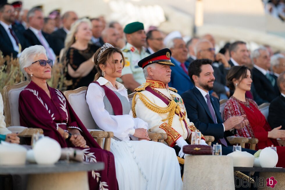 La Familia Real Jordana en el Jubileo de Plata de Abdalá de Jordania