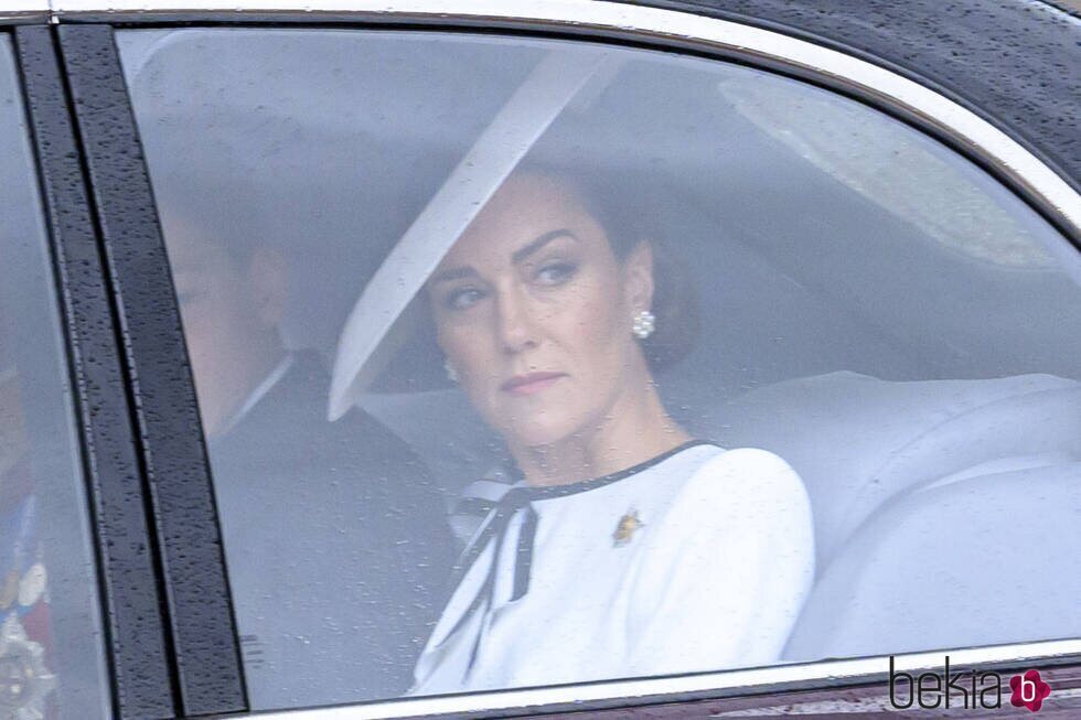 Primera fotografía de Kate Middleton en su reaparición en el Trooping the Colour 2024