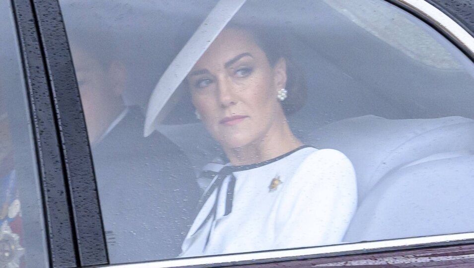 Primera fotografía de Kate Middleton en su reaparición en el Trooping the Colour 2024