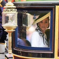 Kate Middleton durante el desfile del Trooping the Colour 2024