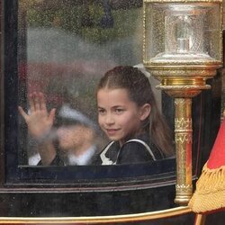 La Princesa Charlotte en el Trooping the Colour 2024