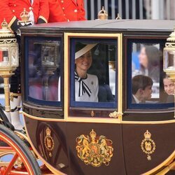 Kate Middleton durante el Trooping The Colour 2024