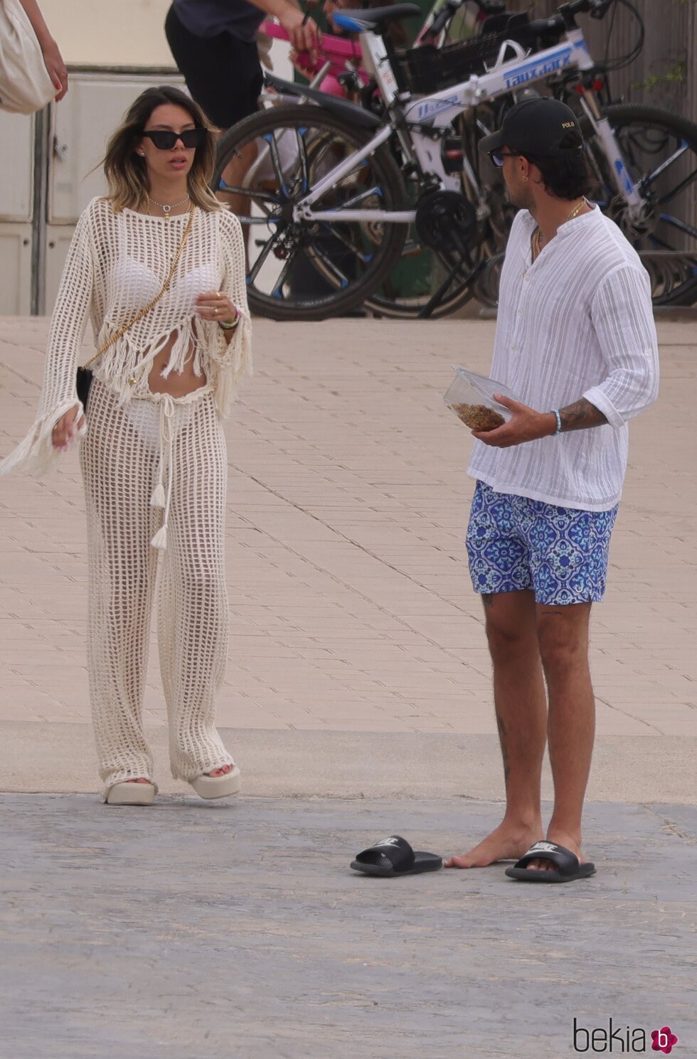 Alejandra Rubio y Carlo Costanzia en Ibiza tras anunciar que serán padres