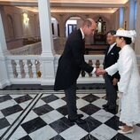 El Príncipe Guillermo saluda a Naruhito y Masako de Japón en la Visita de Estado de los Emperadores de Japón a Reino Unido