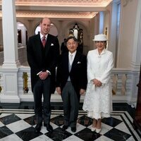 El Príncipe Guillermo y Naruhito y Masako de Japón en la Visita de Estado de los Emperadores de Japón a Reino Unido
