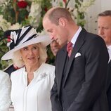 La Reina Camilla y el Príncipe Guillermo, muy cómplices en la bienvenida a los Emperadores de Japón por su Visita de Estado a Reino Unido