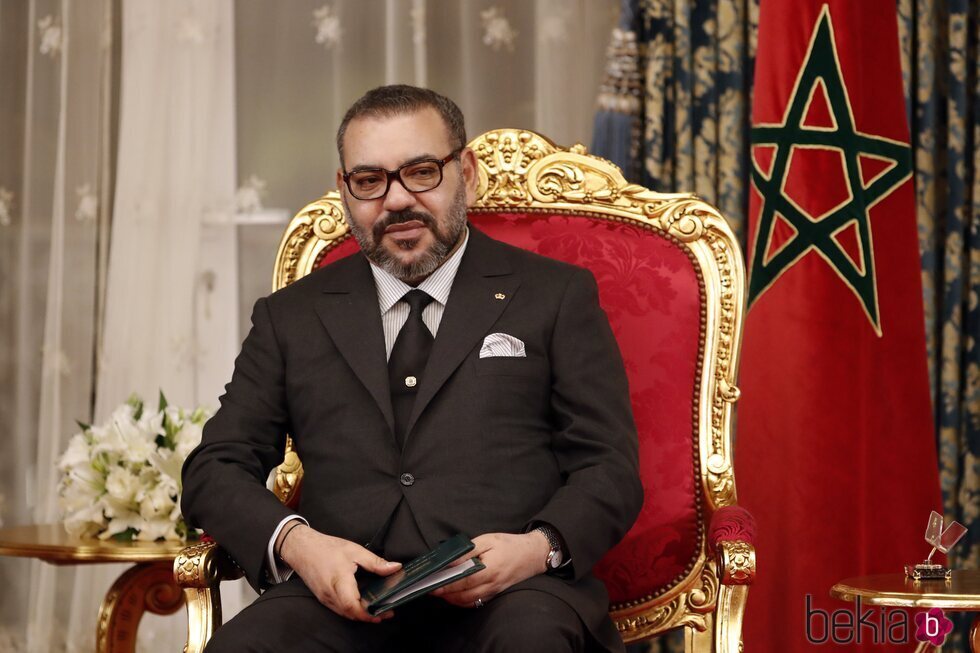 El Rey Mohamed VI de Marruecos