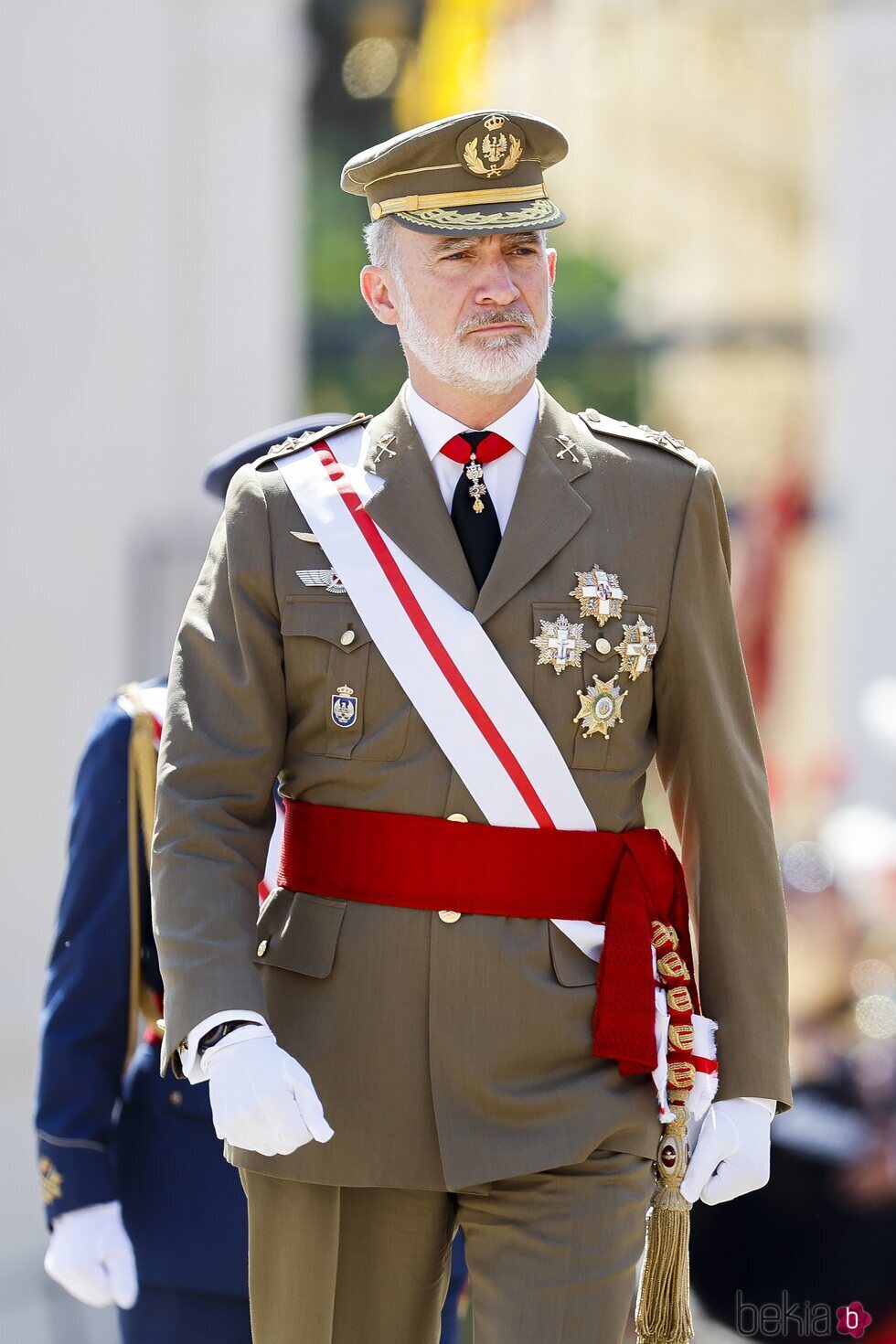 El Rey Felipe VI en el nombramiento a la Princesa Leonor como Dama Alférez Cadete