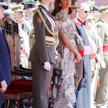 La Reina Letizia mira orgullosa a la Princesa Leonor en el nombramiento de la Princesa Leonor como Dama Alférez Cadete del Ejército de Tierra