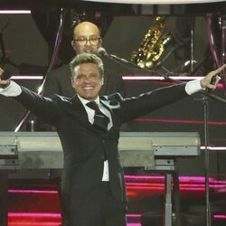 Luis Miguel en su actuación en el concierto de Madrid 2024