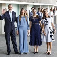 Los Reyes Felipe y Letizia, la Princesa Leonor y la Infanta Sofía en los Premios Princesa de Girona 2024